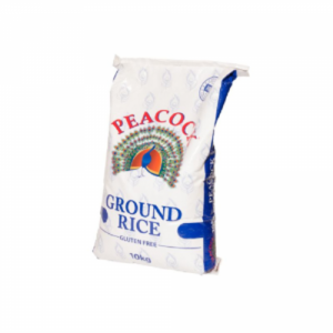 GROUND RICE    1 x 10 Kg      PEACOCK