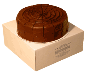 CHOCOLATE FUDGE ITALIAN  CAKE 1 x 16 PTN