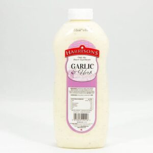 HARRISONS GARLIC MAYONNAISE    (6 x 1 Litres)