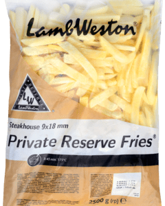 LW STEAK CUT CHIPS  9x18   4 x 2.5 Kg      F69