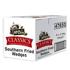 LW SPICY WEDGES   4  x 2.50 Kg