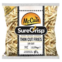 McCAIN SURECRISP  9X9 CUT  COATED  4 x 2.27 Kg