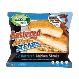 MEADOWVALE CHICKEN STEAK BURGER  6 x 1.2 Kg STK 72PCS