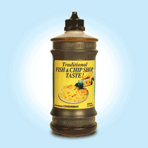 BOTTLE CONDIMENT VINEGAR     12 x 284 ml