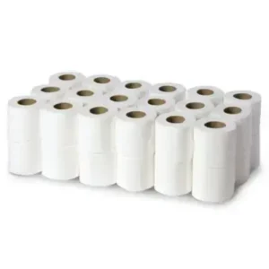 WHITE KITCHEN TOWEL      1 x 6 ROLLS