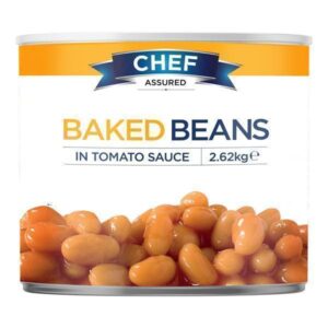 CHEF ASSURED BAKED BEANS       6  x  2.62 Kg