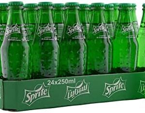 GLASS SPRITE BOTTLE 24X250 ML