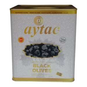ZEYTIN AYTAC YAGLI BLACK OLIVES  1 x 10 Kg